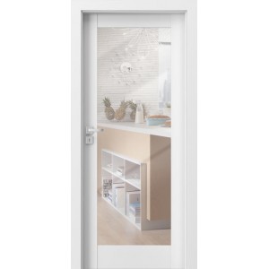Porta GRANDE A1 Zrkadlo Biela 